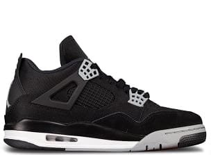 Air Jordan 4 Black Canvas