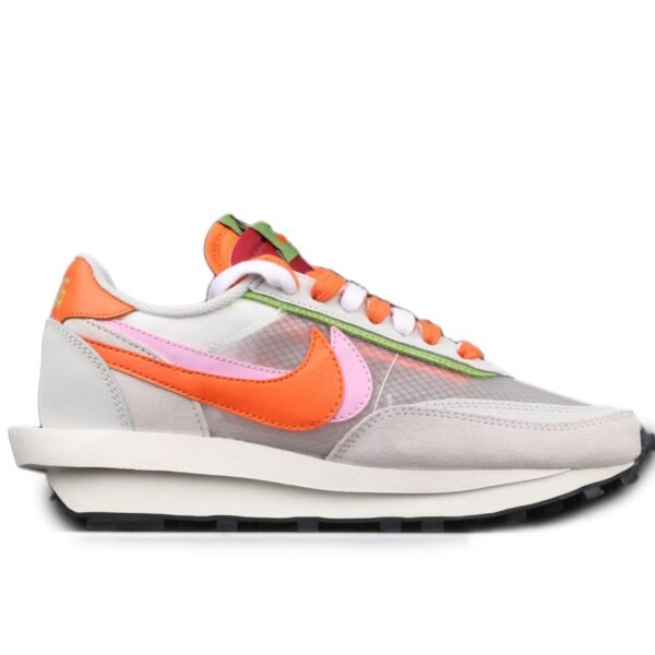 Nike LD Waffle Sacai CLOT Net Orange Blaze