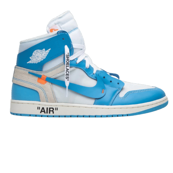 Air Jordan 1 Retro High Off-White University Blue Extended Size