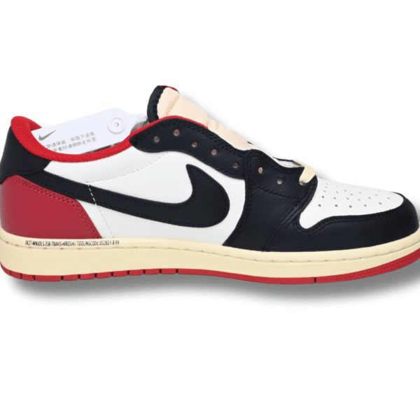 Fragment x Travis Scott x Air Jordan 1 TS White Black University Red