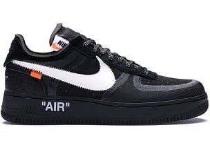 Nike Air Force 1 Low Off-White Black White Replica