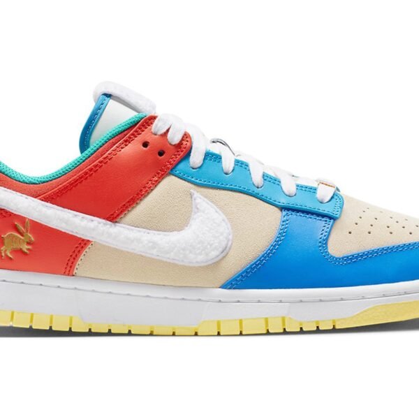 Nike Dunk Low Retro PRM Year of the Rabbit Blue Orange Cream