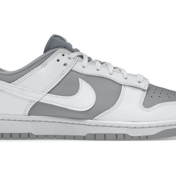 nike dunk low white grey
