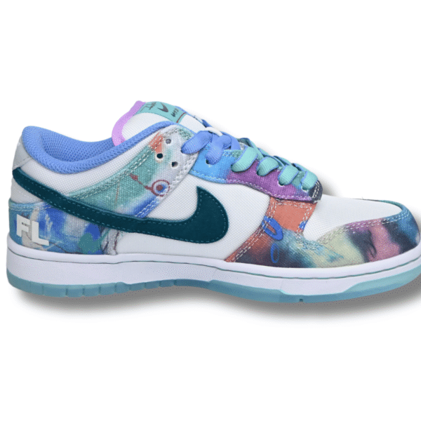 Futura Laboratories x Nike SB Dunk Low Bleached Aqua