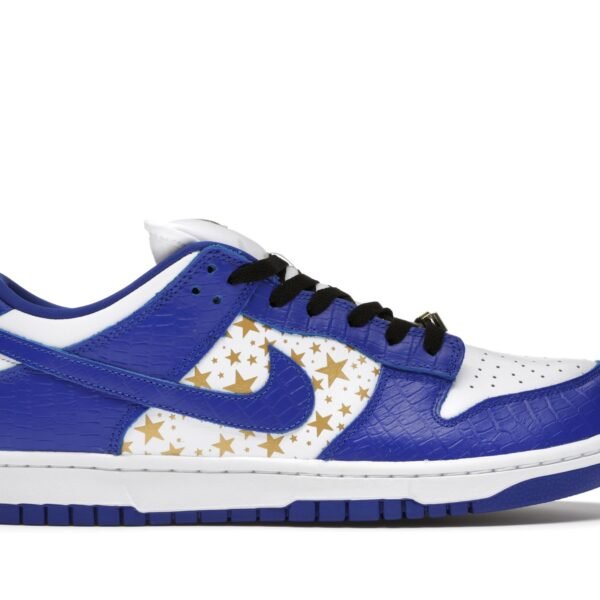 Nike SB Dunk Low, Supreme Stars Hyper Royal