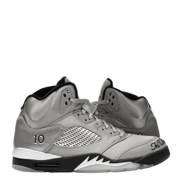 Air Jordan 5 “Wings” Medium Grey and Metallic Silver