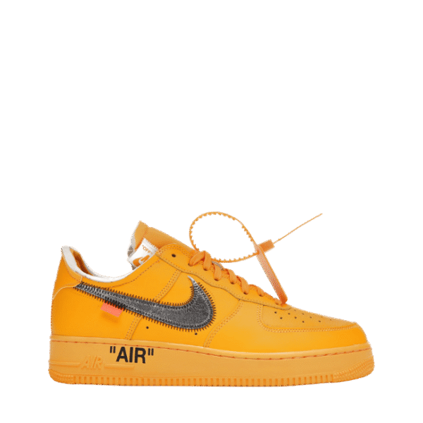 Nike Air Force 1 Low OFF-WHITE University Gold Metallic Silver