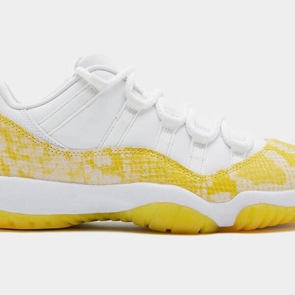 Air Jordan 11 Low Yellow Snakeskin